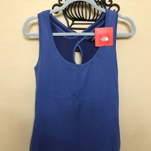 NORTH FACE WOMENS BLUE TANK SZ MD! BNWT!